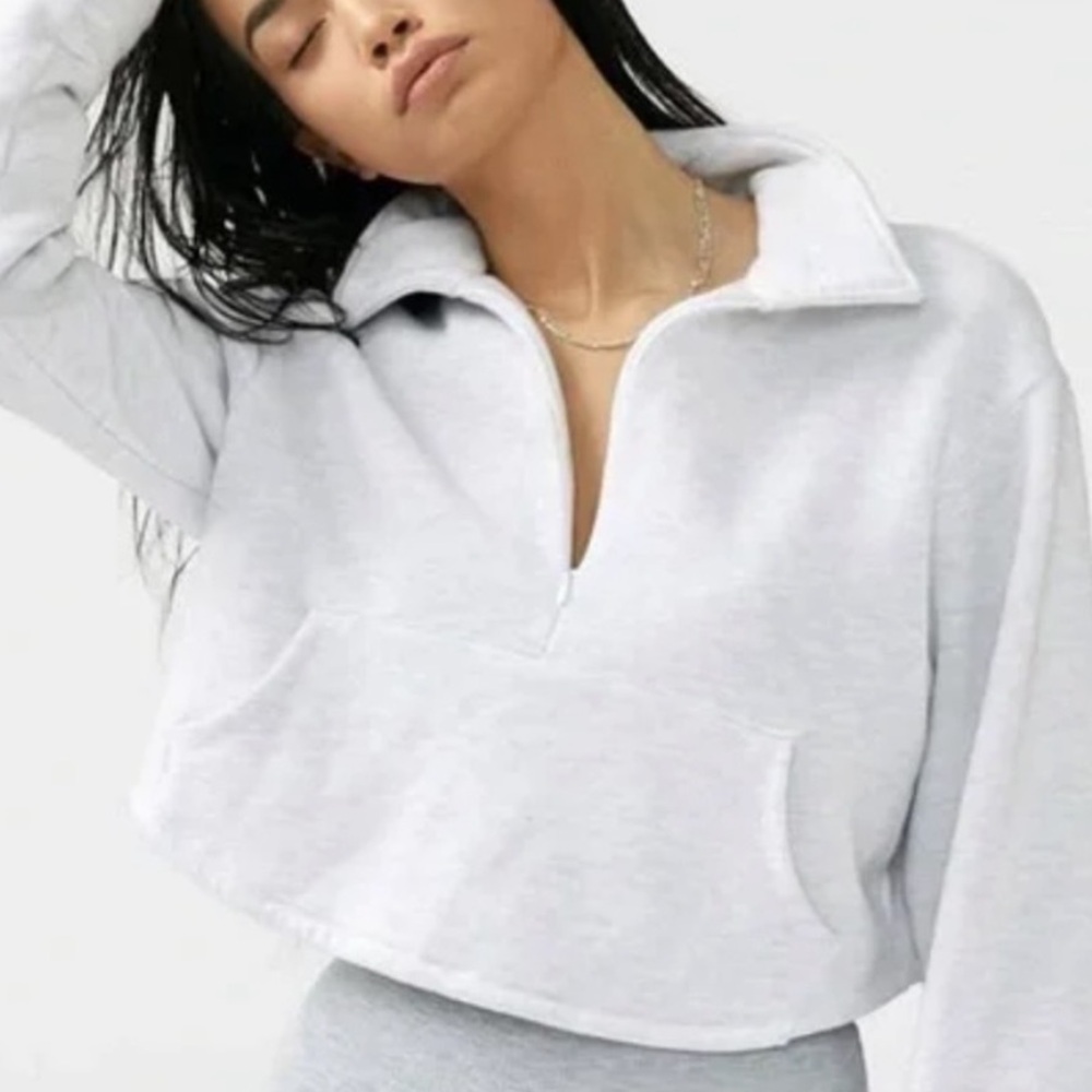 Joah Brown Light Gray Sweater